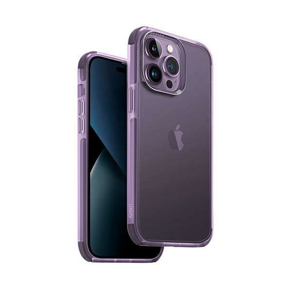 UNIQ etui Combat iPhone 14 Pro 6,1&quot;purpurowy/fig purple
