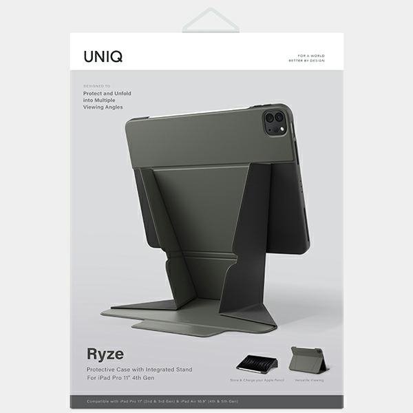 UNIQ etui Ryze iPad Pro 11&quot; (2020-2022)  / Air 10.9&quot; (2020-2022) zielony/green