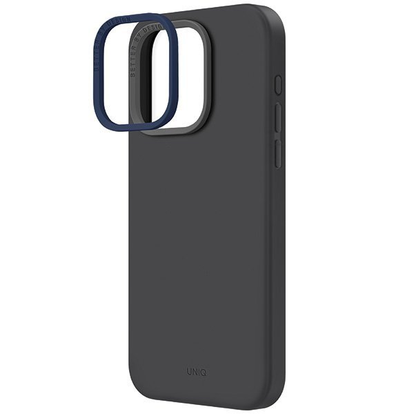 UNIQ etui Lino Hue iPhone 15 Pro Max6.7&quot; Magclick Charging szary/charcoal grey