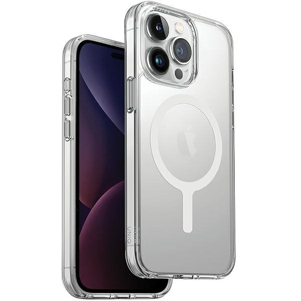 UNIQ etui LifePro Xtreme iPhone 15 Pro 6.1&quot; Magclick Charging przeźroczysty/frost clear