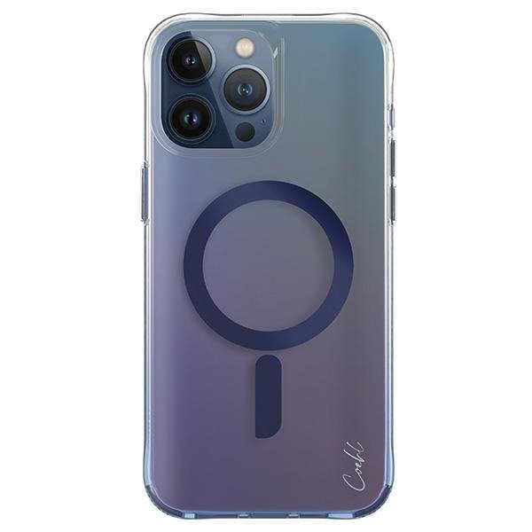 UNIQ etui Coehl Dazze iPhone 15 Pro Max6.7&quot; Magnetic Charging niebieski/azure blue