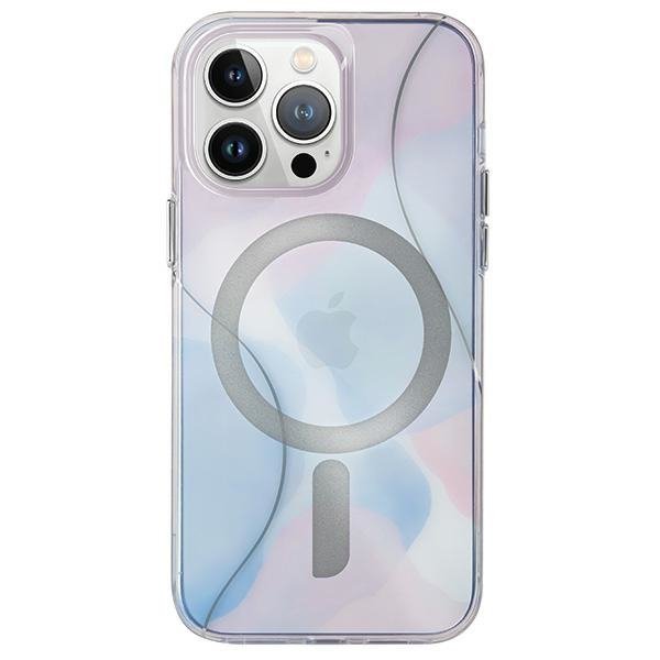 UNIQ etui Coehl Palette iPhone 15 Pro Max 6.7&quot; Magnetic Charging niebieski/dusk blue