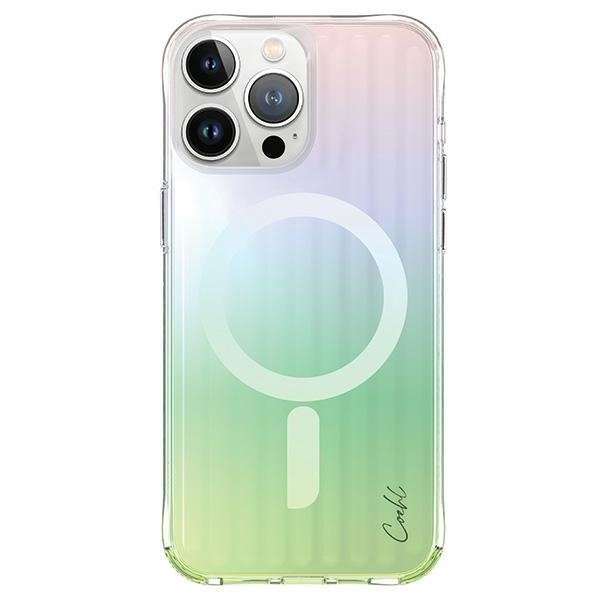 UNIQ etui Coehl Linear iPhone 15 Pro Max6.7&quot; Magnetic Charging opal/iridescent