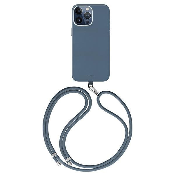 UNIQ etui Coehl Muse iPhone 15 Pro6.1&quot; Magnetic Charging niebieski/sapphire blue