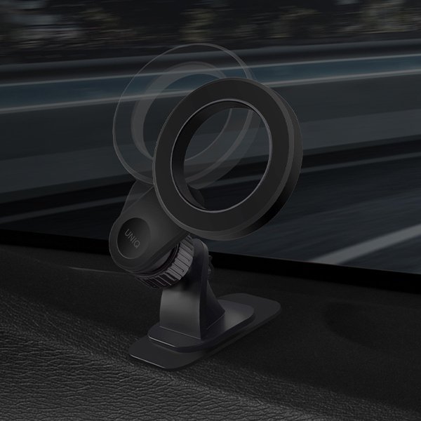 UNIQ magnetyczny uchwyt sam TrelixCar Dash Mount czarny/midnight black