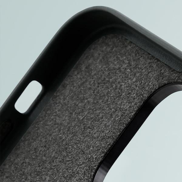 UNIQ etui Lyden DS iPhone 15 Pro 6.1&quot;Magclick Charging szaro-czarny/charcoal grey-black
