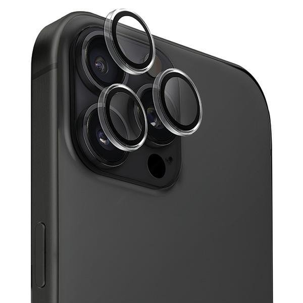 UNIQ Optix Clear Camera Lens Protector iPhone 16 Pro 6.3&quot; / 16 Pro Max 6.9&quot; crystal clear szkło na obiektyw aparatu z 