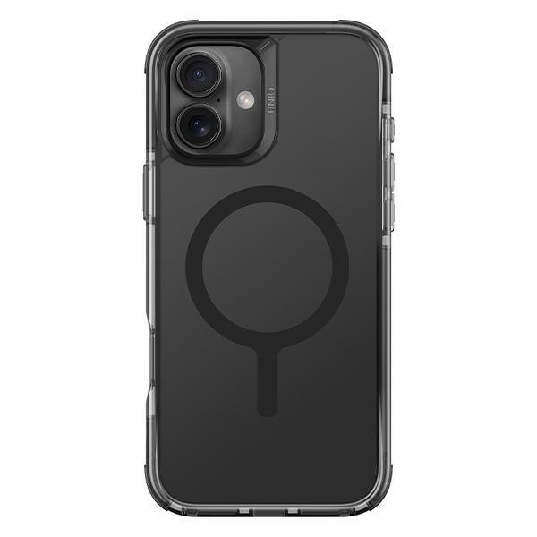 UNIQ etui Combat iPhone 16 6.1&quot; Magclick Charging czarny/carbon black