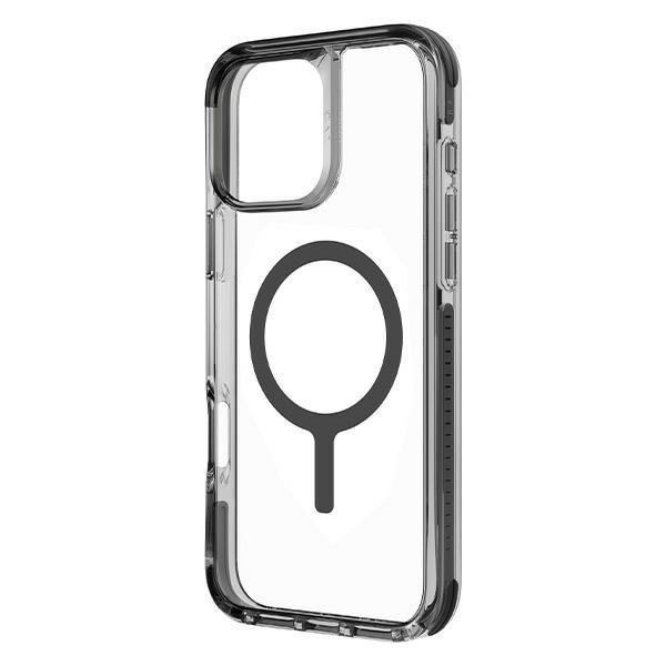 UNIQ etui Combat iPhone 16 6.1&quot; Magclick Charging czarny/carbon black