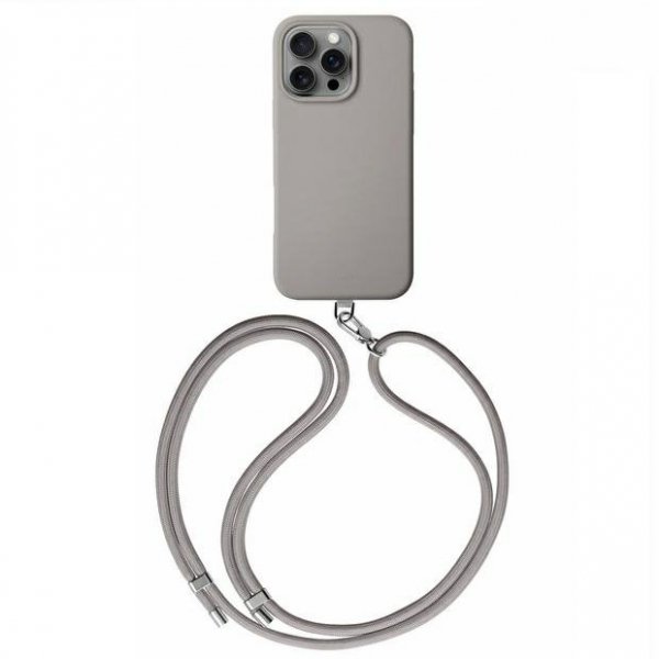 UNIQ etui Coehl Creme iPhone 16 Pro 6.3&quot; Magnetic Charging szary/taupe grey