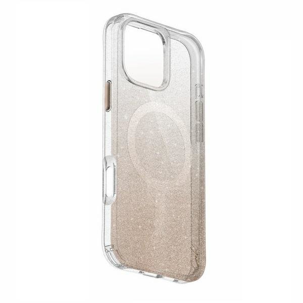 UNIQ etui Coehl Lumino iPhone 16 Pro6.3" Magnetic Charging różowo złoty/rose gold