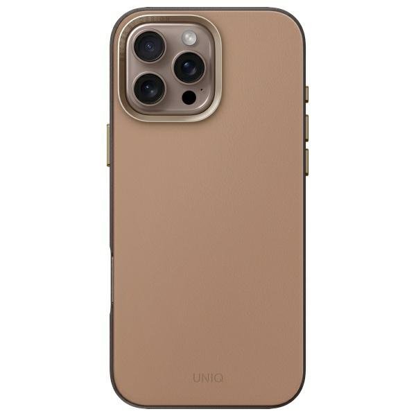 UNIQ etui Lyden DS iPhone 16 Pro Max 6.9&quot; Magclick Charging brązowo-szary/brown-flint grey