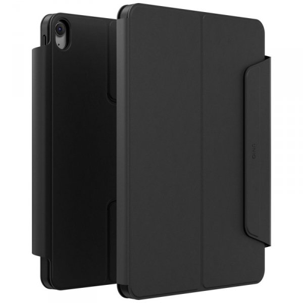 Etui UNIQ Rovus iPad Air 11 M2 2024 2025 / iPad 10 10.9 Obrotowe 360 Magnetyczne Czarne