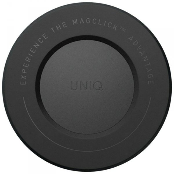 Uchwyt magnetyczny UNIQ SnapMount        samoprzylepny czarny
