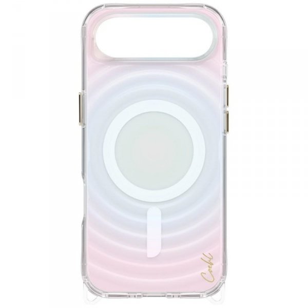 Etui UNIQ Coehl Vela do iPhone Air – Magnetic Charging – Opalowy / Perłowy