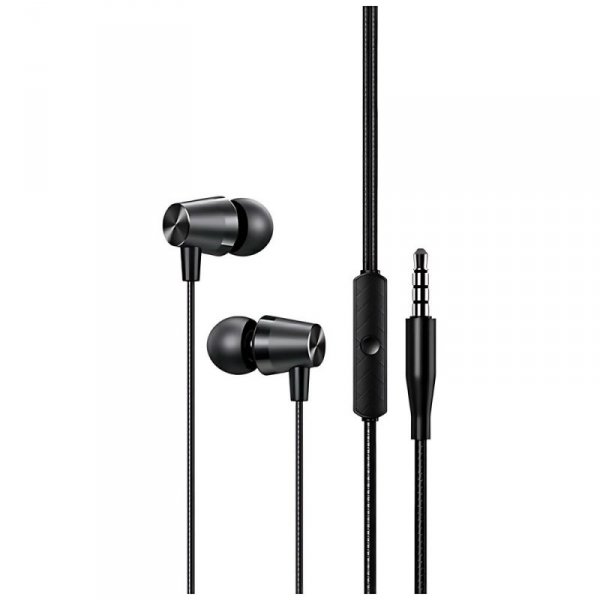 USAMS Słuchawki stereo EP-42 3,5 mmfor set 1szt. czarny/black SJ475HS01-1