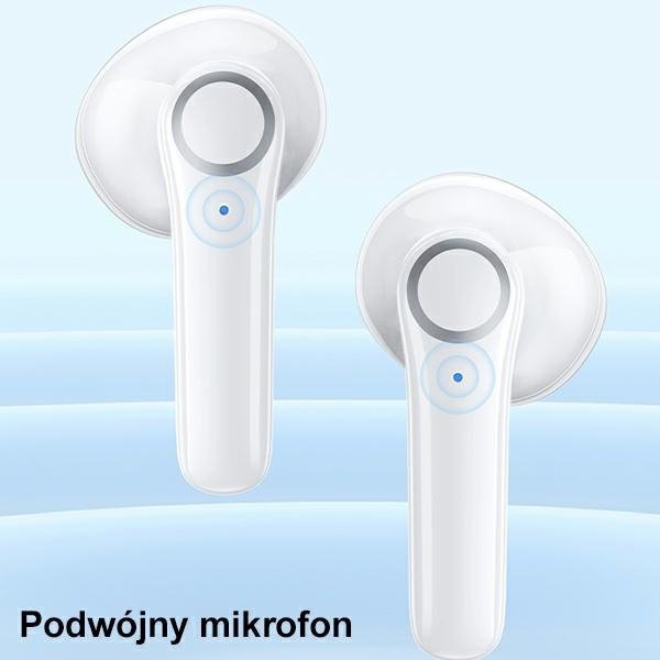 USAMS Słuchawki Bluetooth 5.1 TWS BUseries bezprzewodowe fioletowy/purple BHUBU02