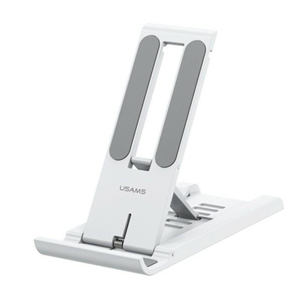 USAMS Uchwyt biurkowy na telefon/tabletbiały/white ZJ070ZJ02 (US-ZJ070)