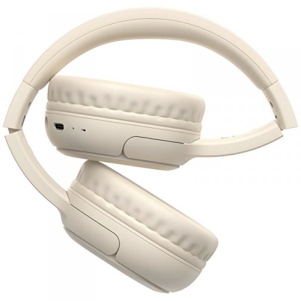 USAMS Słuchawki Bluetooth 5.3 nauszneYun Series beżowy/beige TDLYEJYX02 (USAMS-YG23)