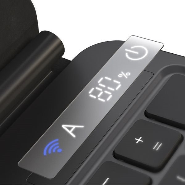 USAMS Etui ochronne z klawiaturą iPadPro 11" czarny/black Miaoke Series IPP109MG01 (US-BH875)