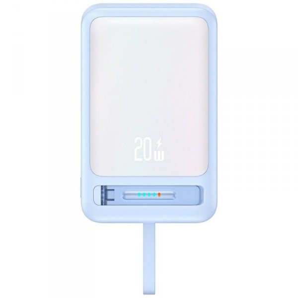 Powerbank USAMS XM Series CD219 10000mAh Magnetic Wireless niebieski