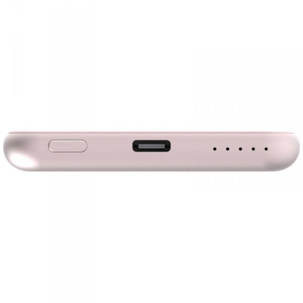Verbatim Powerbank indukcyjny `n` Go 15W5000mAh Wireless Magnetic różowy/pink 32243