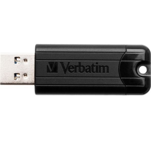 Verbatim Pendrive 256GB USB-A 3.2PinStripe czarny/black 49320