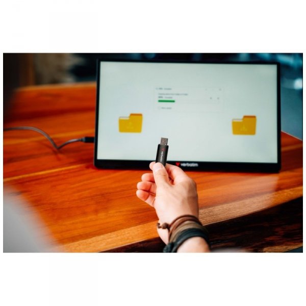 Pendrive Verbatim V200 128GB USB-A       czarny 30212