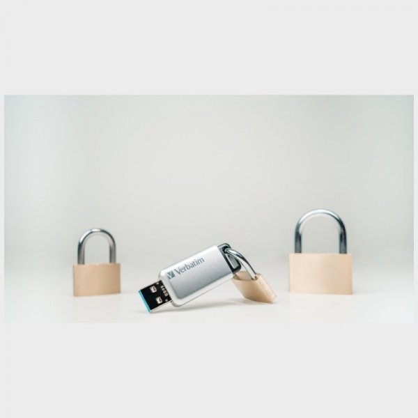 Pendrive Verbatim Secure Pro 32GB USB    3.2 Gen 1 srebrny 98665