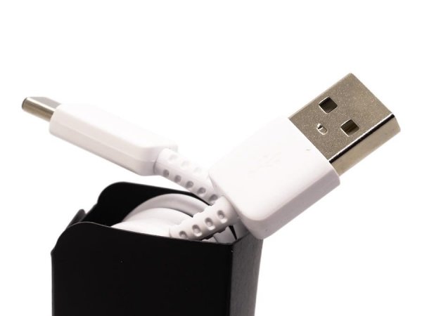 Oryginalny Kabel Samsung Fast Charge TYP C EP-DG970BWE USB C typ C 100cm Galaxy S10 S10+ S10E , S10 Lite Biały