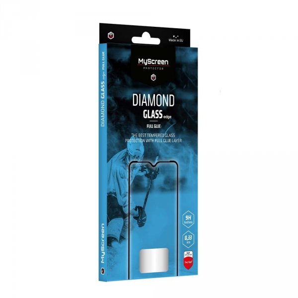 MS Diamond Glass Edge Vivo Y21/T12s/Y12A Full Glue Black