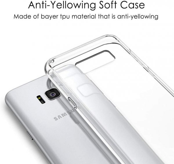 ETUI ELEGANCE PLATE - Samsung Galaxy S8 (transparent)