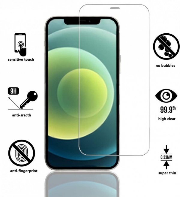 Mocolo 9H Szkło Hartowane iPhone 12 Mini (clear)