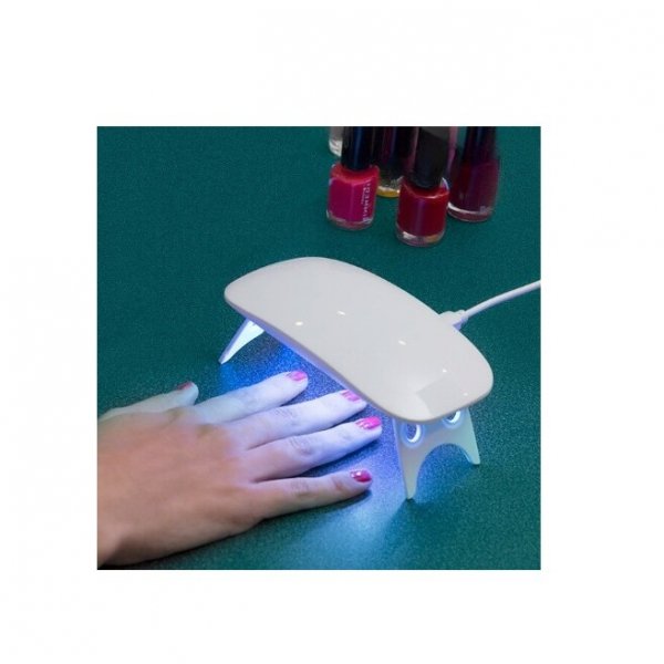 Mini Lampa LED UV do paznokci manicure 6W