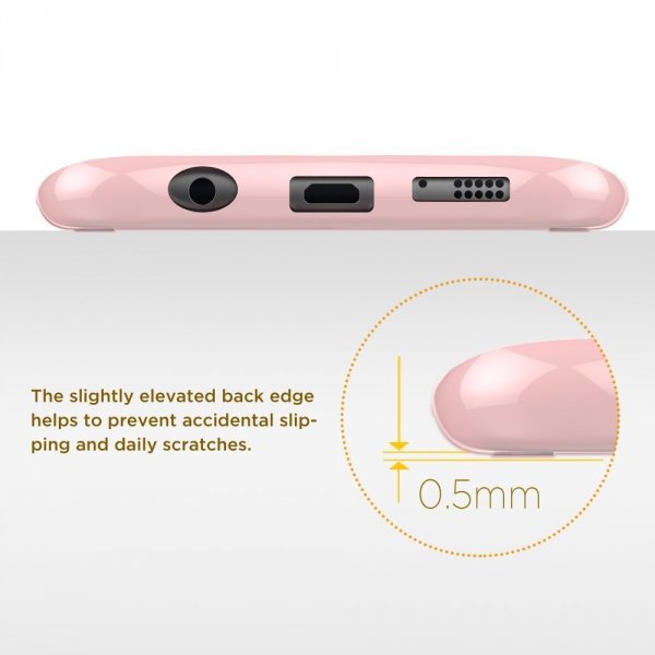 EASYACC Etui Case Crystal Pink do Samsung Galaxy S8+ (pink)