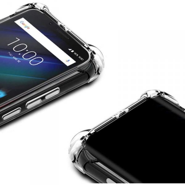 FLEXAIR PRO MOCNE SILIKONOWE ETUI MOTOROLA MOTO E30 / E40 CLEAR
