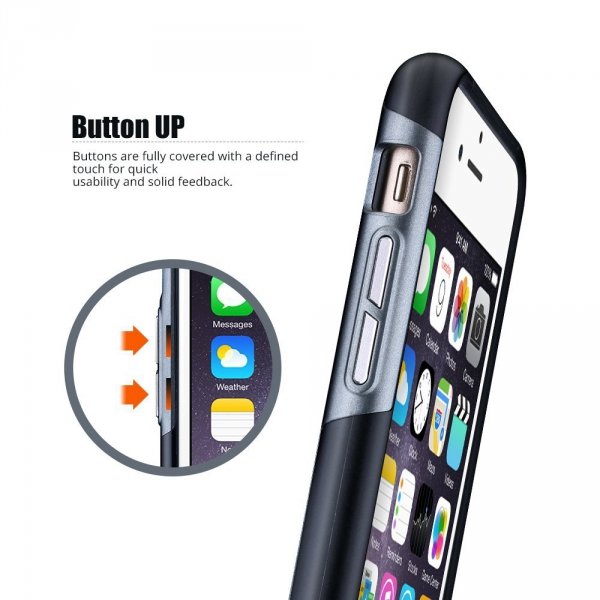 Mpow Certified Drop Anti-Scratch Protection Cover Case Etui - iPhone 6/6S + szkło hartowane
