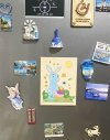 Bajeczne Rysunki - drewniane kolorowanki z magnesem (różne wzory)
