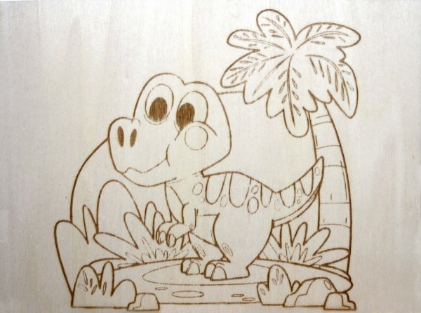 Barwne marzenia - drewniane kolorowanki z magnesem (różne wzory)