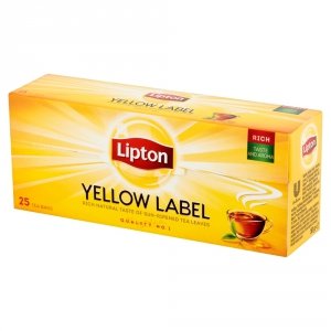 Lipton Yellow Label Herbata czarna 50 g (25 torebek) 