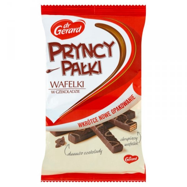 dr Gerard PryncyPałki Wafelki z kremem kakaowym w czekoladzie 235 g