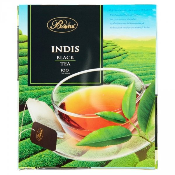 BIFIX Indis Oryginalna herbata czarna 200 g (100 x 2 g)