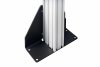 A gate support construction for a multi-printer marking system with dedicated equipment racks.