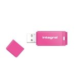 Integral pamięć USB Neon 32GB USB 2.0 pink pendrive