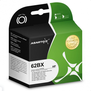 Tusz Asarto do HP 62BX | C2P05AE | 650 str. | black