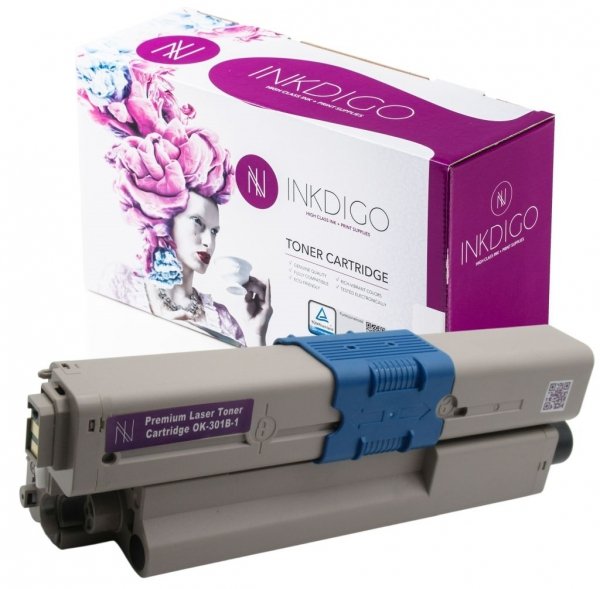 Toner INKDIGO do OKI C301 1,5K Yellow C321 MC332 MC342 dn dnw 44973533