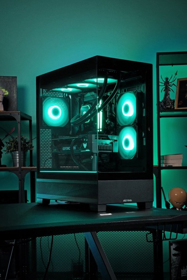 Komputer gamingowy Actina View 7800X3D 32GB 1TB RTX5070 750W no OS