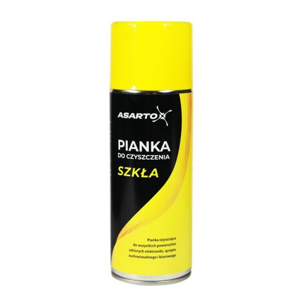Pianka Asarto do czyszczenia ekranów szklanych 400ml