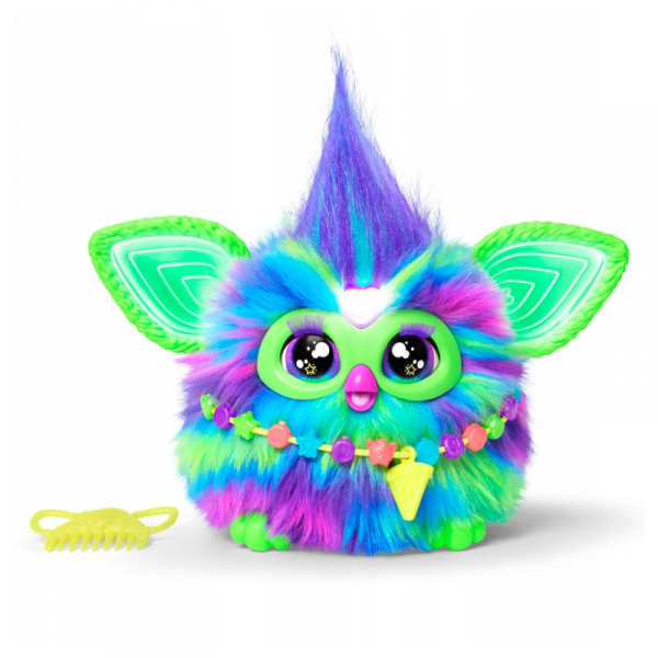 Hasbro Furby Aurora Furbealis maskotka galaxy zorza