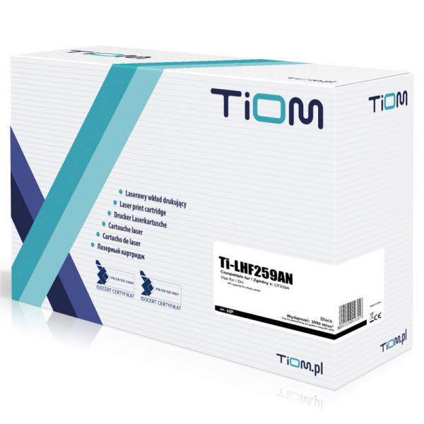 Toner Tiom do HP 59A | CF259A | 3000 str. | black | AKTUALNY CHIP